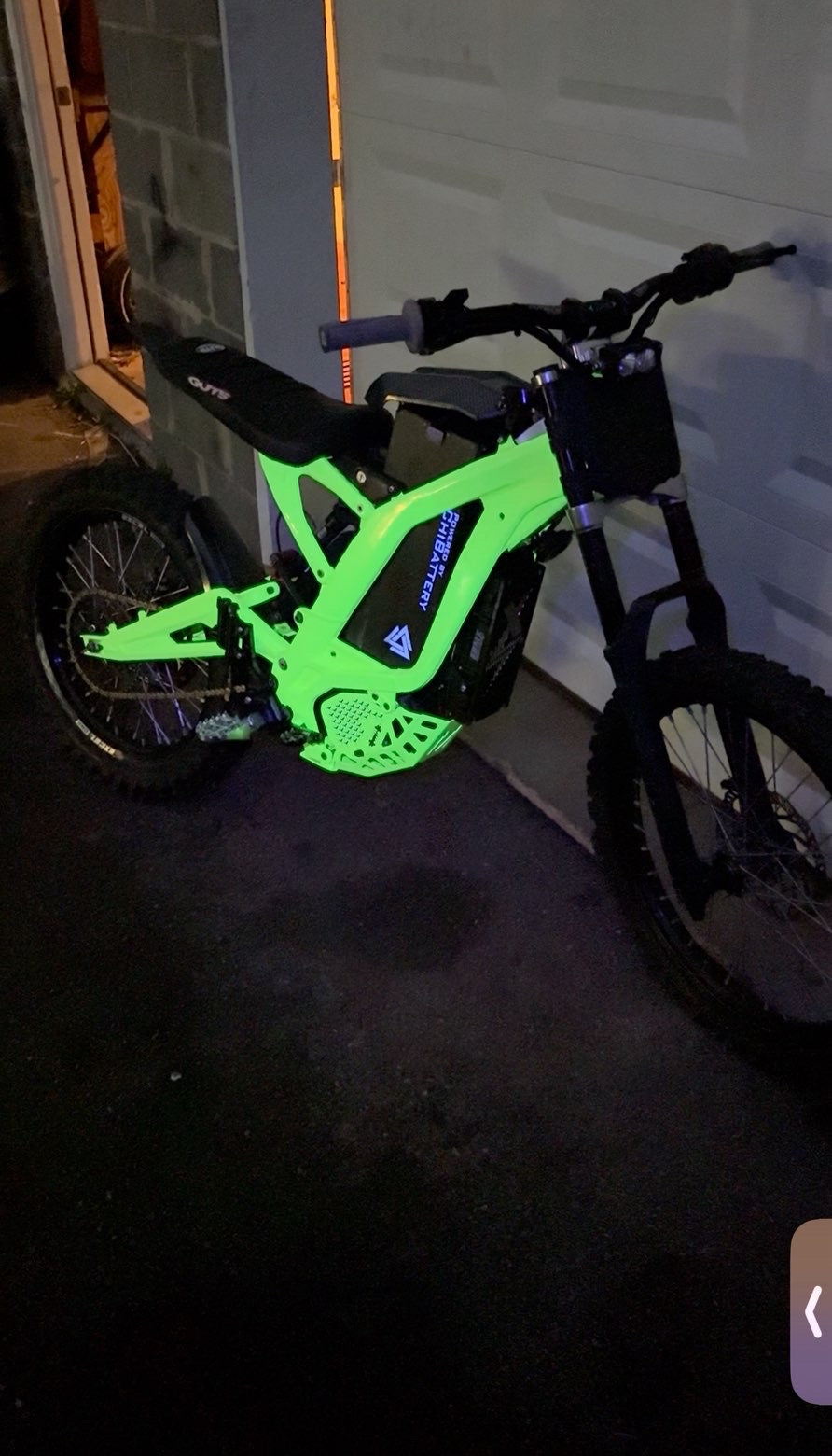 Powdercoated bikes